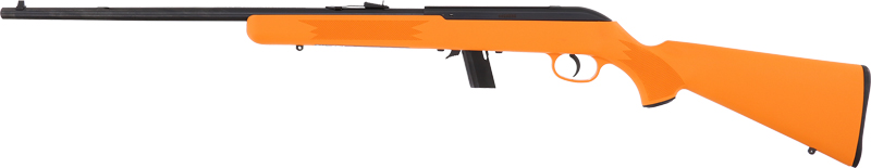 SAVAGE 64F 22LR 21in. BBL - BLUED/ORANGE SYNTHETIC-img-2