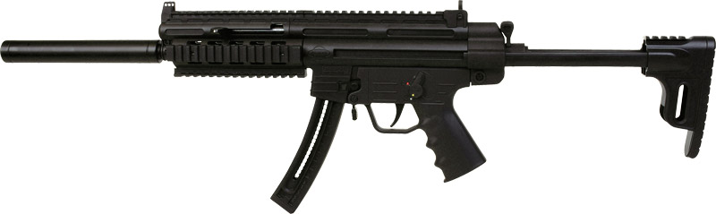 BLG GSG-16 22LR 16.25 MLOK RAIL BLK 22RD