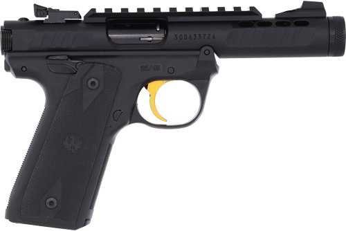 Ruger Mark IV 22/45 Lite 22LR 4.4in Threaded-Barrel 10rd (Black Anodized)
