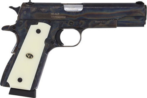 Charles Daly 440191 1911 Field .45ACP 5" Case Colored Ivory Grips - Chiappa Firearms - 45 ACP for sale at TheGunDock