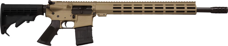 GLFA AR15 450 Bushmaster - 18" NIT BBL FLAT DARK Earth