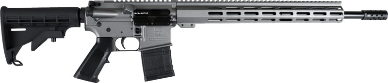 GLFA Ar15 .450 Bushmaster 18" Barrel 5 Roung Mag Tungsten Grey Synthetic - Great Lakes Firearms - .450 BUSHMASTER