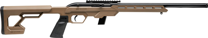 Savage Arms 64 Precision Rifle 22LR 10RD Magazine 16.5" Threaded Barrel FDE