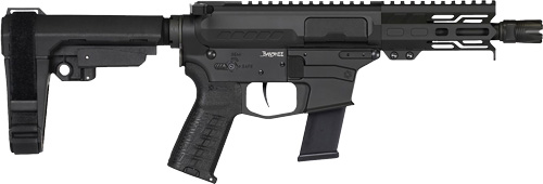 CMMG Banshee Fixed Ejector Mkg Pistol .45 Auto 13RD Magazine 5'' Barrel Armor Black W/Brace