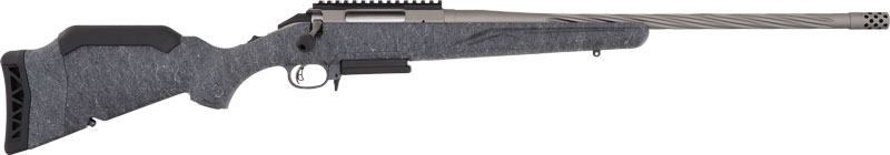 Ruger American Rifle Generation II 7mm-08 Rem 20" Gray Splatter Synthetic