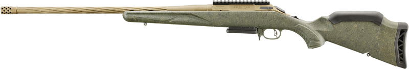 Ruger American Gen II Predator 7mm-08 22" Bronze Green Splatter