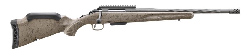 Ruger American Rifle Gen II Ranch .350 Legend 16.4" Bolt Action (Cobalt Cerakote / FDE Splatter)