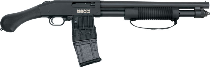 Mossberg 590M Shockwave 12 Gauge Mag-Fed Pump-Action Shotgun