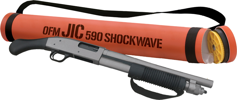 Mossberg 590 Shockwave JIC Pump-Action Shotgun with Raptor Grip