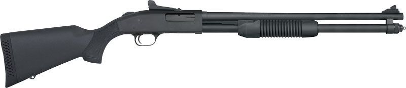 Mossberg 590 9-Shot 20 GA Shotgun 8RD Magazine 3" Chamber 20" Barrel Black Ghost Ring Sights