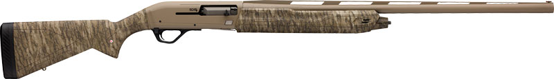 Winchester SX4 Hybrid Hunter Shotgun 12 Ga 3" Chamber 4/Rd 28" FDE Barrel Mossy Oak Bottomland Synthetic Stock