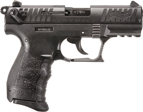 Walther P22Q 5120700 .22 LR 10-Round Semi-Auto Pistol with Threaded Barrel