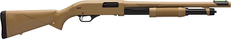 Winchester SXP Dark Earth Defender 12 GA Shotgun 5RD Magazine 18" Barrel FDE