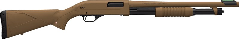 Winchester SXP Dark Earth Defender 20 GA Shotgun 5RD Magazine 18" Barrel FDE