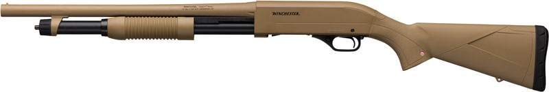 Winchester SXP Defender 12GA - 3" 18" Cylinder FDE Synthetic