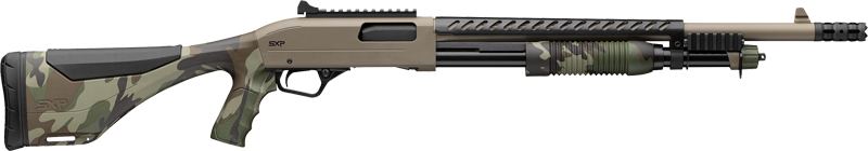 Winchester SXP Defender 12GA - 3" 18" FDE Woodland PG