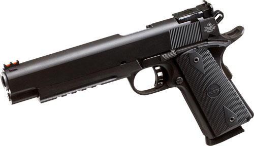 Rock Island Armory 1911 Style Pistol M1911-A1 Pro Match .45 ACP 6" 8RD Pistol, Red image 3