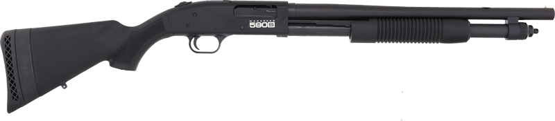 Mossberg 590S Compact Shotgun 12GA 3" Chamber 5RD Capacity 18.5" Barrel Black