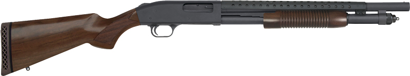 MOSSBERG 590 RETRO 12GA 3in. 7RD - 18.5in. BLUED/WALNUT-img-1
