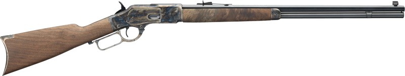 Winchester 1873 Sporter 44-40 - Octagon/Blued 24" CASE Colored