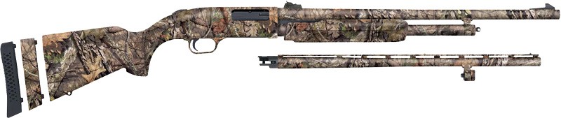 Mossberg 500 Super Bantam Field/Deer Combo Shotgun 20GA 5RD Capacity 22" & 24" Barrels MO Break Up Country
