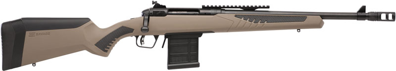 Savage 110 Scout .308 Winchester 16.5" Black/FDE