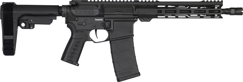 CMMG Pistol Banshee MK4 5.56MM - 10.5" 30RD W/RIP Brace Black