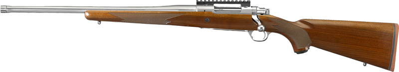 Ruger Hawkeye Hunter Left-Hand Bolt-Action Rifle 300 Win Mag (24" Satin Stainless)