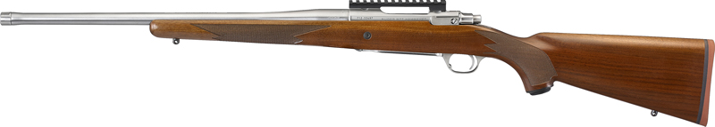 Ruger Hawkeye Hunter 57124 7mm Remington Magnum Bolt Action Rifle (24" Satin Stainless)