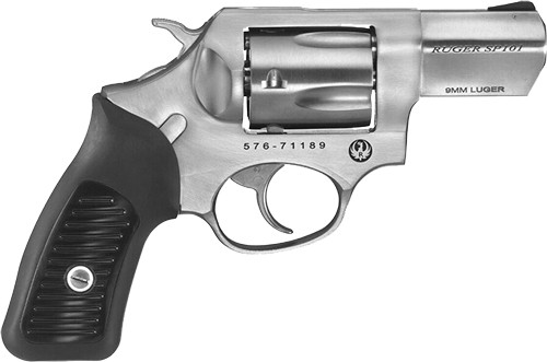 Ruger SP101 9mm Stainless Steel 2.25" Revolver