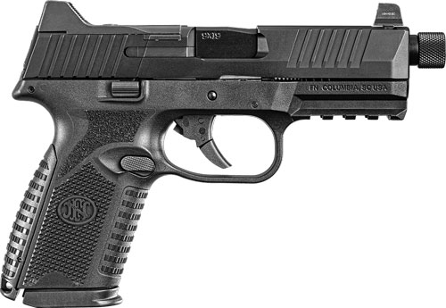 FN 509 Midsize Tactical Handgun 9MM Luger 10RD Magazines (2) 4.5" Threaded Barrel Black NMS
