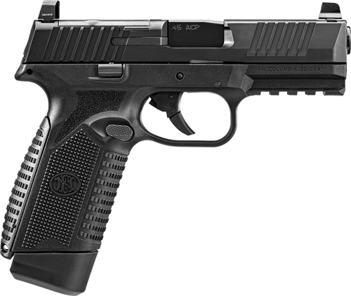 FN 545 MRD NMS Handgun .45 ACP 10RD Magazines (2) 4.1" Barrel Black