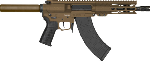 CMMG 76A470F-MB Banshee Mk47 7.62x39mm 8" 30RD Pistol Midnight Bronze