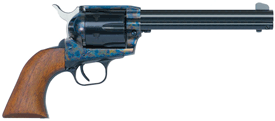 EAA Bounty Hunter 44MAG 7.5" - FS CASE Colored/Blued WOOD