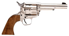 EAA Bounty Hunter 45LC 4.5" - FS Nickel WOOD