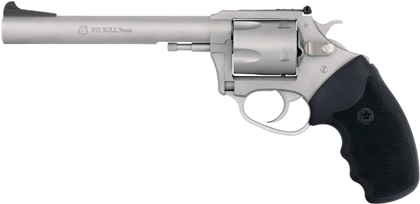 Charter Arms Pitbull Handgun 9MM Luger 5RD Capacity 6" Barrel Stainless