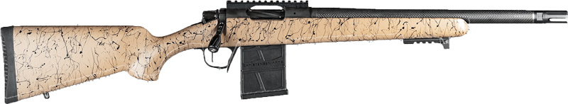Christensen Arms Ridgeline Scout Rifle .300 Blackout 10RD Magazine 16" Carbon Fiber Barrel Tan/Black Webbing Stock