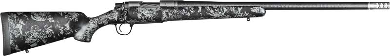 Christensen Ridgeline FFT - 22-250 S/S 20" CF Black W/GREY