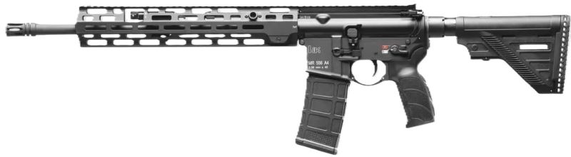 HK MR556 A4 5.56 10 RDS Match - Barrel Black CA Compliant