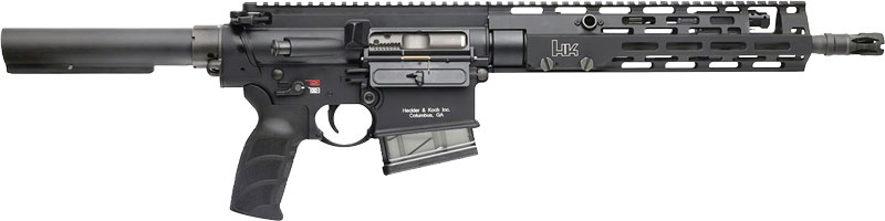 HK MR762 A4 7.62x51 13" 10rd Black Pistol