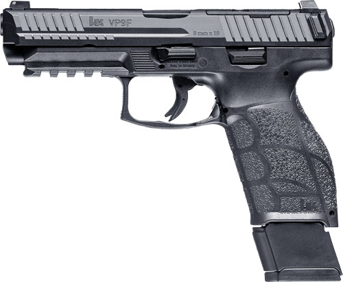 Heckler & Koch VP9A1 F Optics Ready 9mm 4.5" 20rd Black