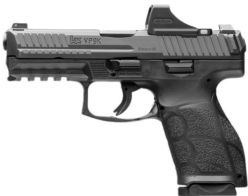 HK VP9A1 K COMPACT WITH OPTIC - 9MM 4.09in. 2-10RD CA APROVD BLK-img-0