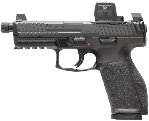 HK VP9A1 X TACTICAL OE VORTEX - 9MM 4.70in. THREADED 2-10 RD BLK-img-1