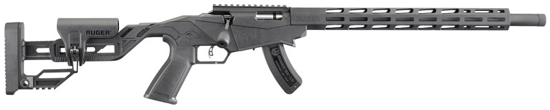 Ruger Precision Rimfire bolt-action.22 LR rifle with adjustable stock