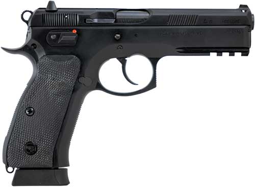 CZ 75 SP-01 Handgun 9MM Luger 19RD Magazine 4.6" Barrel Steel Frame Fixed Sights Manual Safety