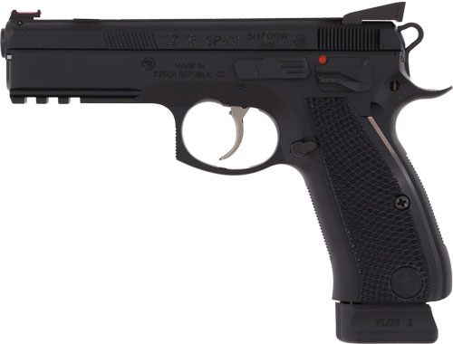 CZ Custom SP-01 Shadow 9MM FS - 19-SHOT Black Polycote Finish
