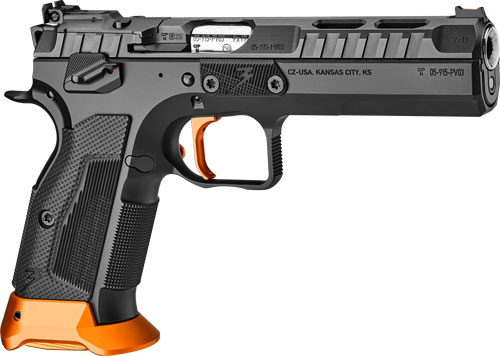 CZ TS3 SA 9mm FS 20RD Polymercoat Black G10 Grip Semi-Automatic Pistol