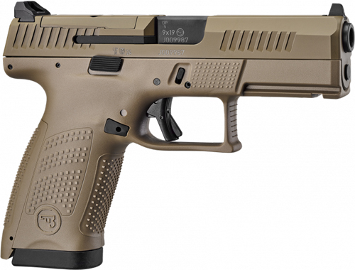 CZ P-10 C Optics-Ready Compact 9mm Pistol (Flat Dark Earth)