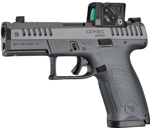 CZ USA P-10 C Ported Handgun 9MM Luger 15RD 4" Barrel COA Black
