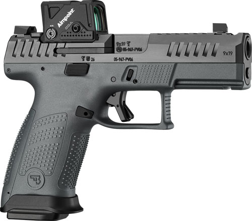 CZ-USA P-10 C Ported COA Elite 9mm Gray/Nitride 15/17/19RD